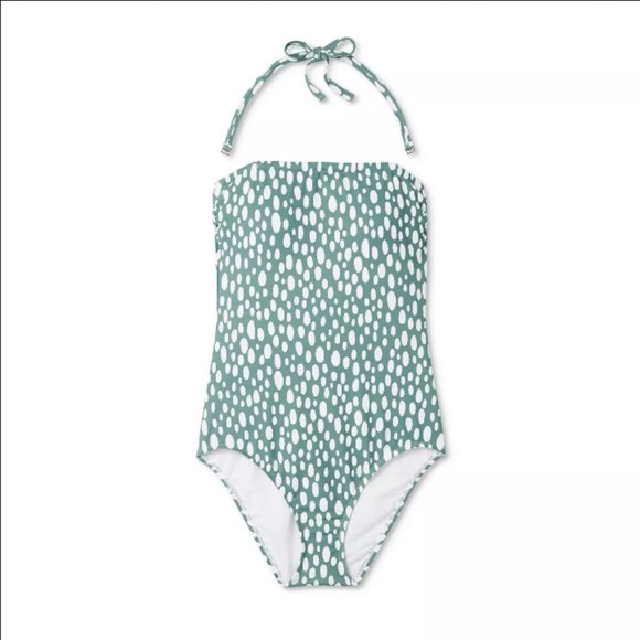 KONA SOL Straight Neck Medium Coverage One Piece Swimsuit NEW WITH TAG! - Picture 5 of 7